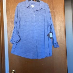 Chambray Button down blouse